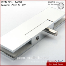 2016 Novos produtos liga de zinco braçadeira de topo / patch acessórios para porta de vidro